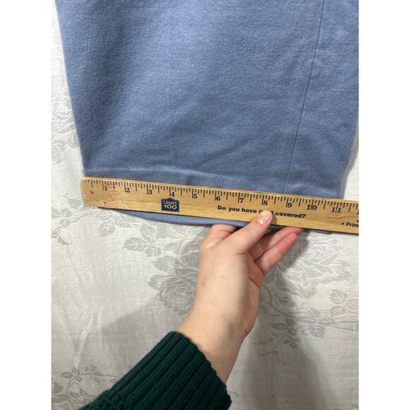 Banana Republic Pants 16 Blue Wool Blend Elastic Waist Lined Trousers - Picture 7 of 16